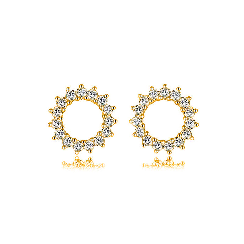 Sterling Silver Inter Galactic Minimalist Stud Collection