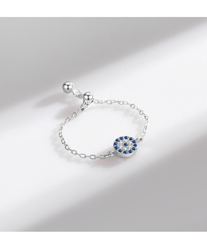 Sterling Silver Chain Ring