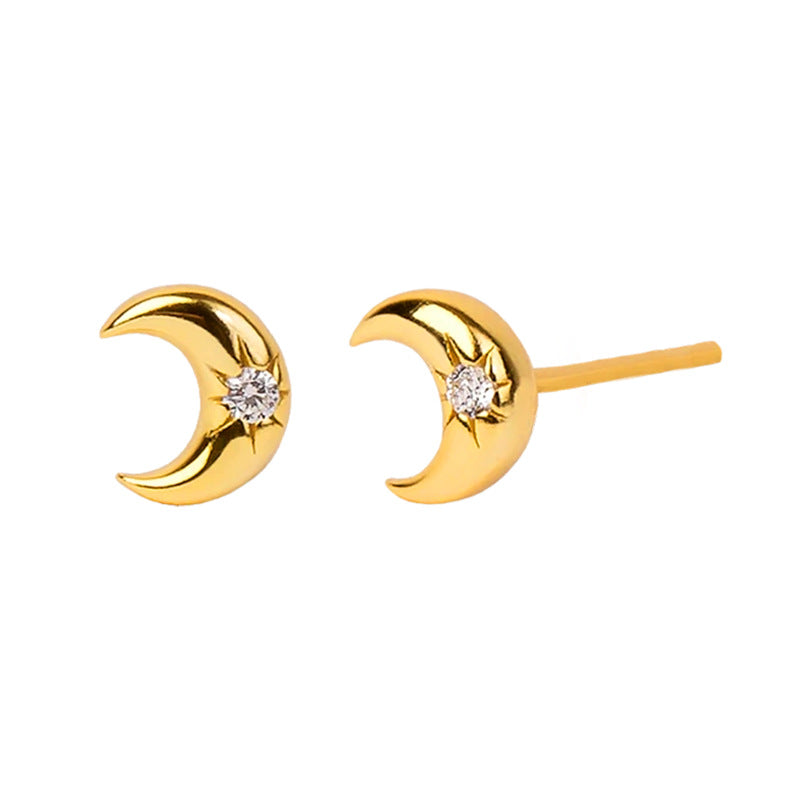 Sterling Silver Inter Galactic Minimalist Stud Collection