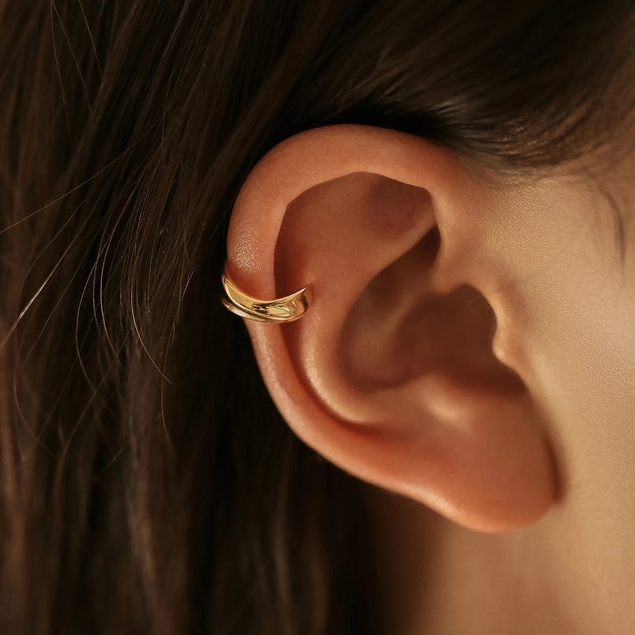 Sterling Silver Minimalist Ear Cuff