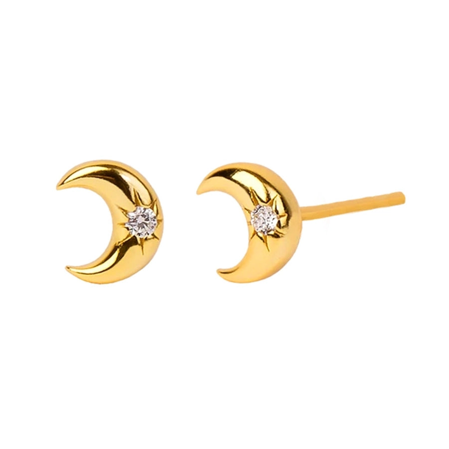 Sterling Silver Inter Galactic Minimalist Stud Collection