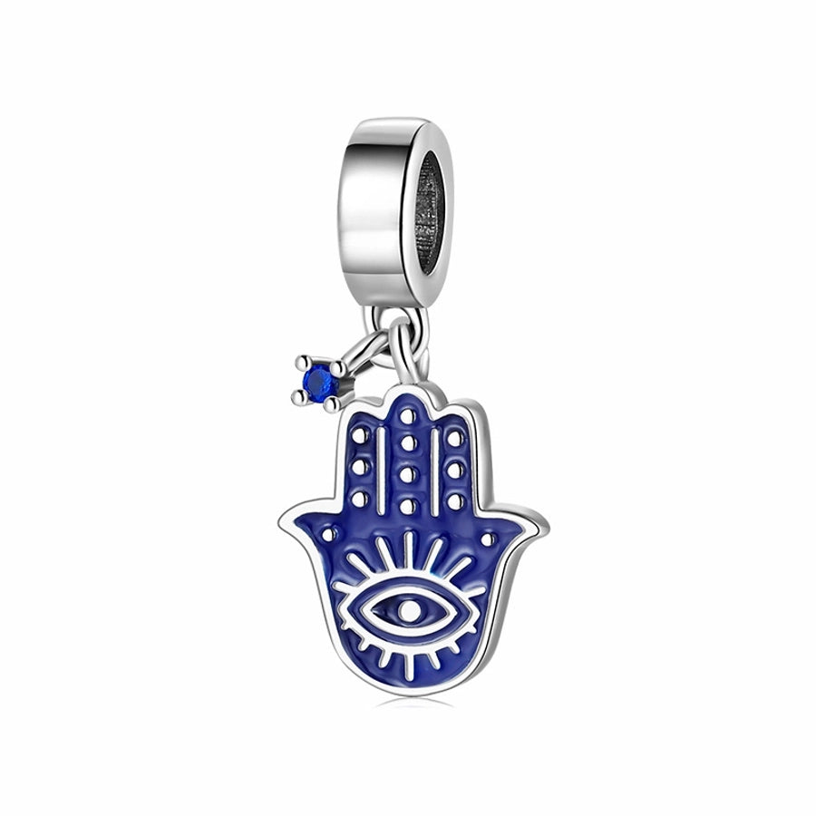 Evil Eye and Hamsa Hand Charms