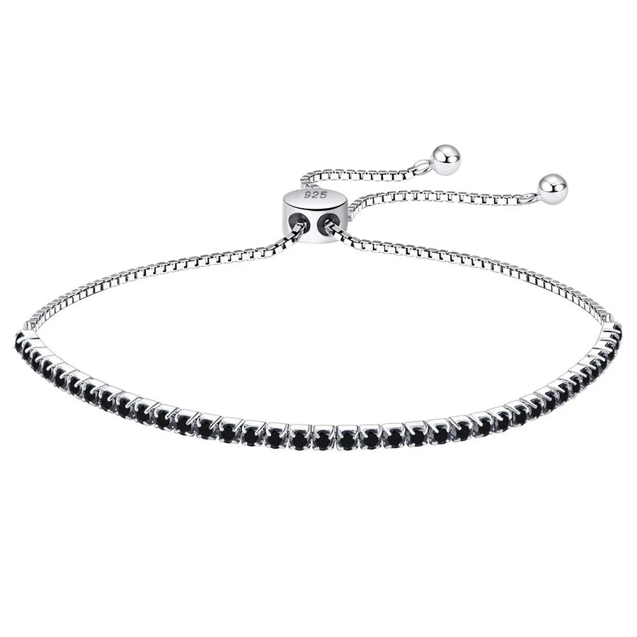 Sterling Silver Bling Tennis Bracelet Collection