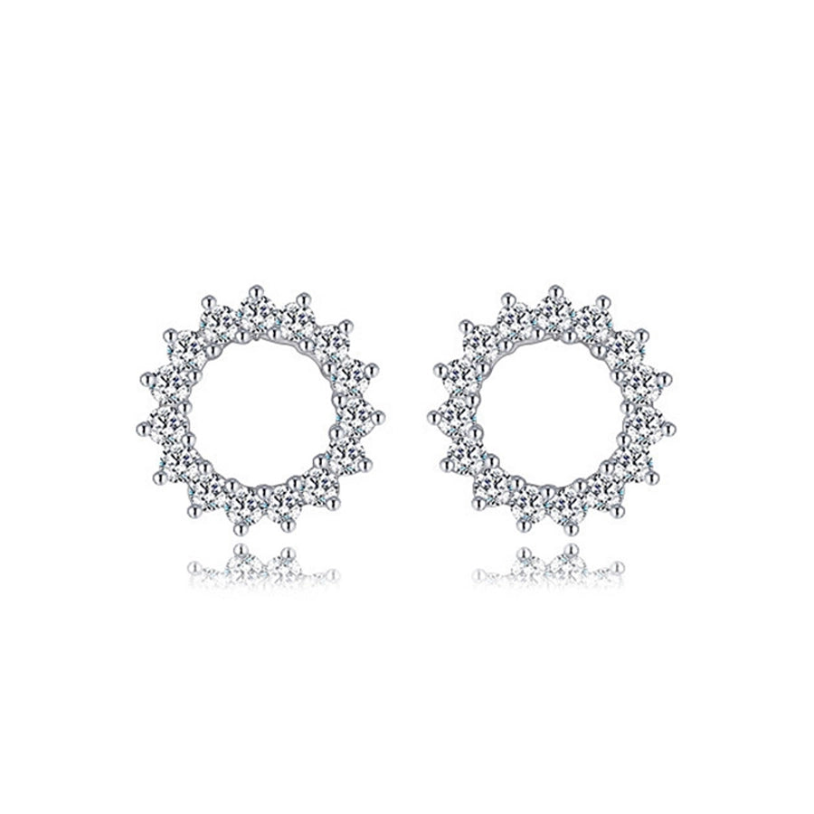 Sterling Silver Inter Galactic Minimalist Stud Collection