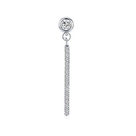Sterling Silver Single Accent Earring Collection