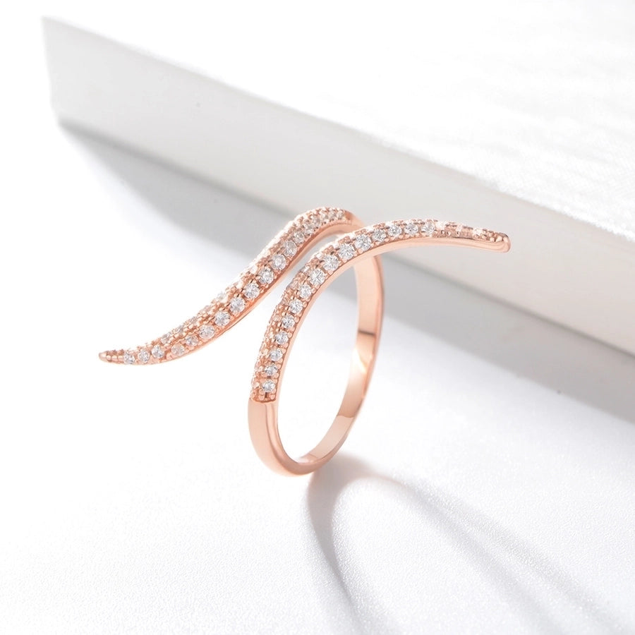 Sterling Silver Adjustable Swirl Ring