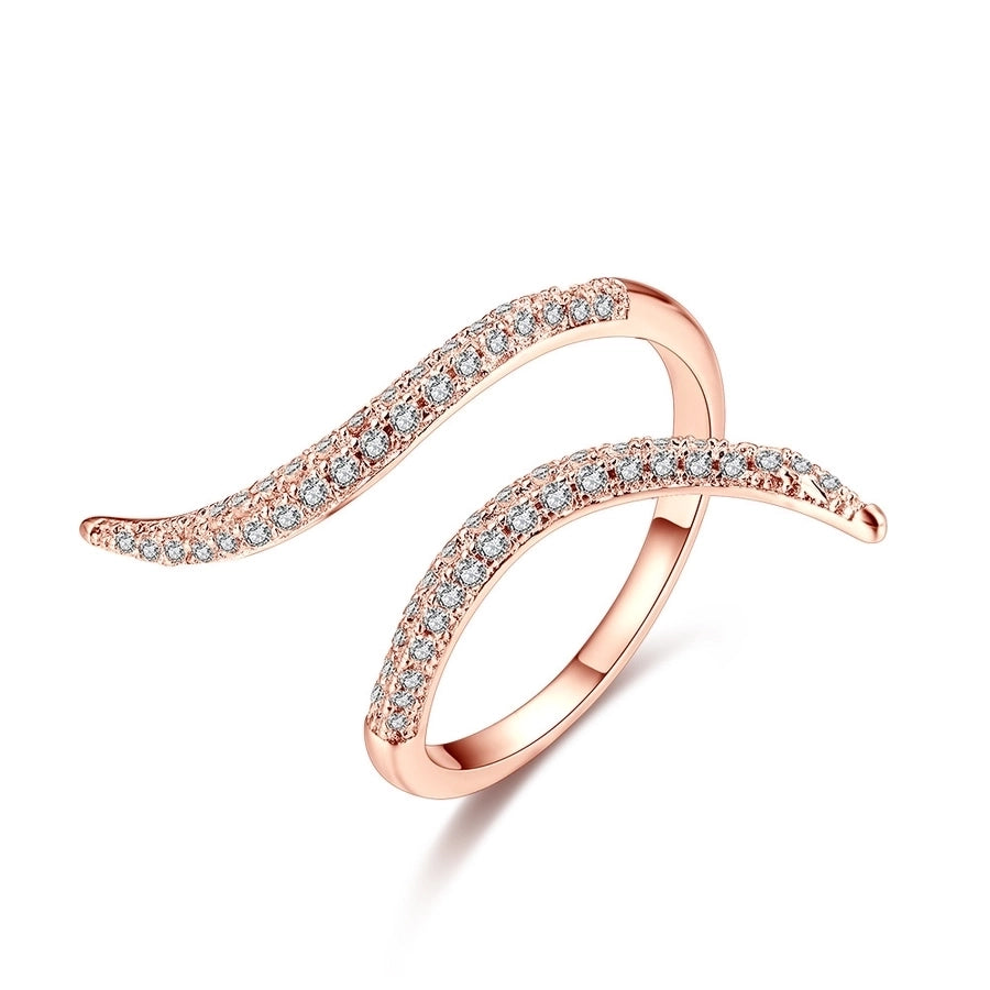 Sterling Silver Adjustable Swirl Ring