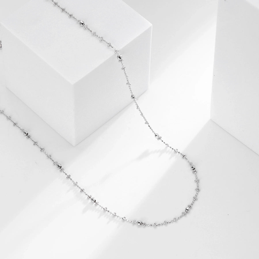 Sterling Silver / Gold Plated Dot Necklace