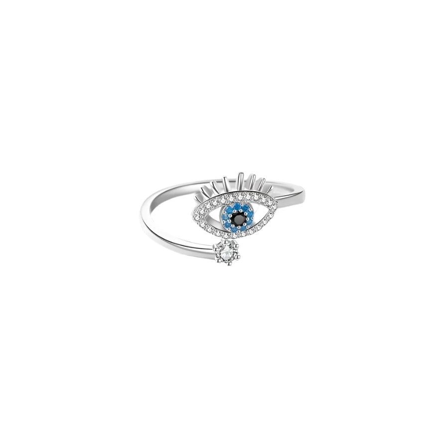 Sterling Silver Devil's Eye Ring