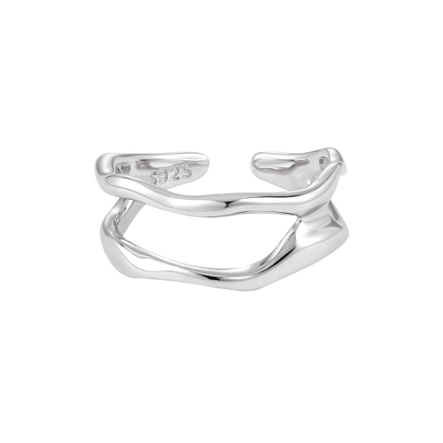 Sterling Silver Irregular Ring