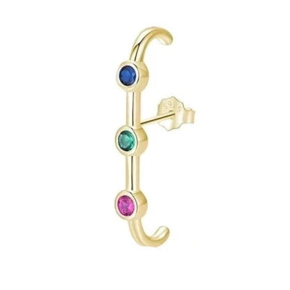 Sterling Silver Single Accent Earring Collection