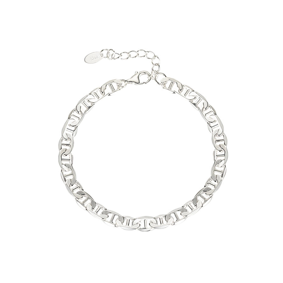Sterling Silver Link Bracelet