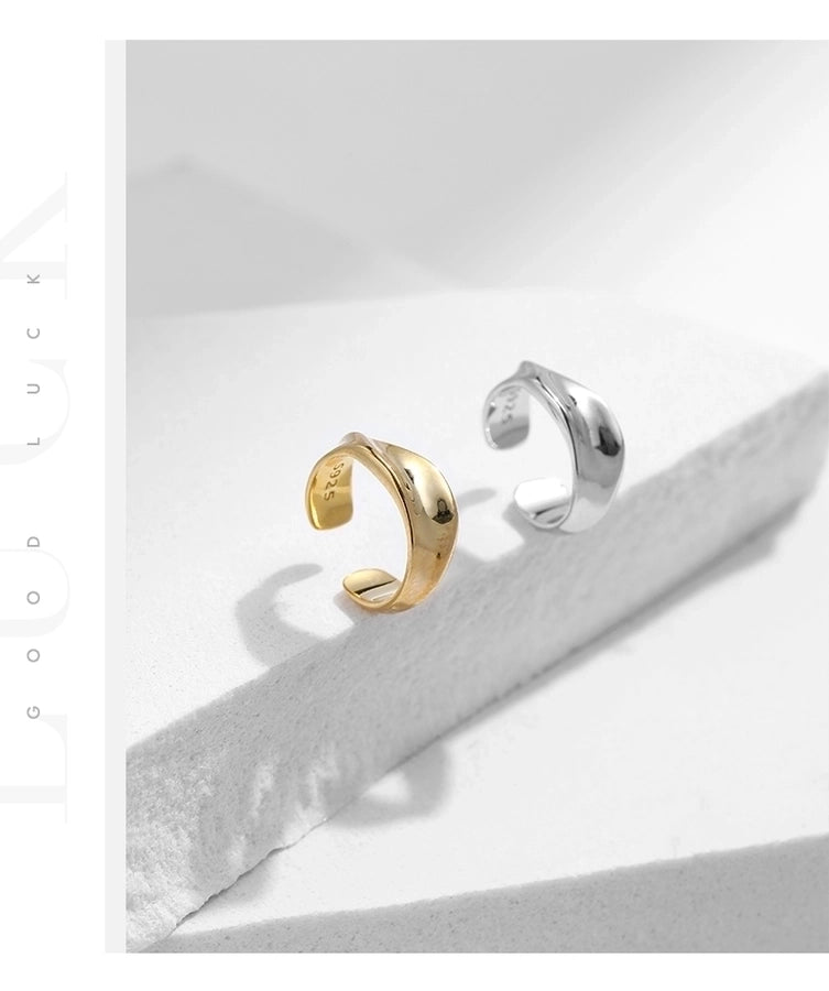 Sterling Silver Minimalist Ear Cuff