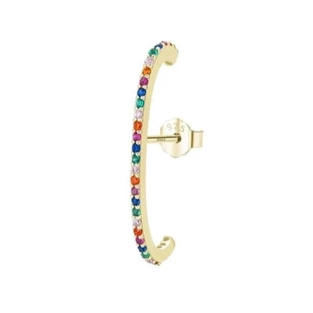 Sterling Silver Single Accent Earring Collection