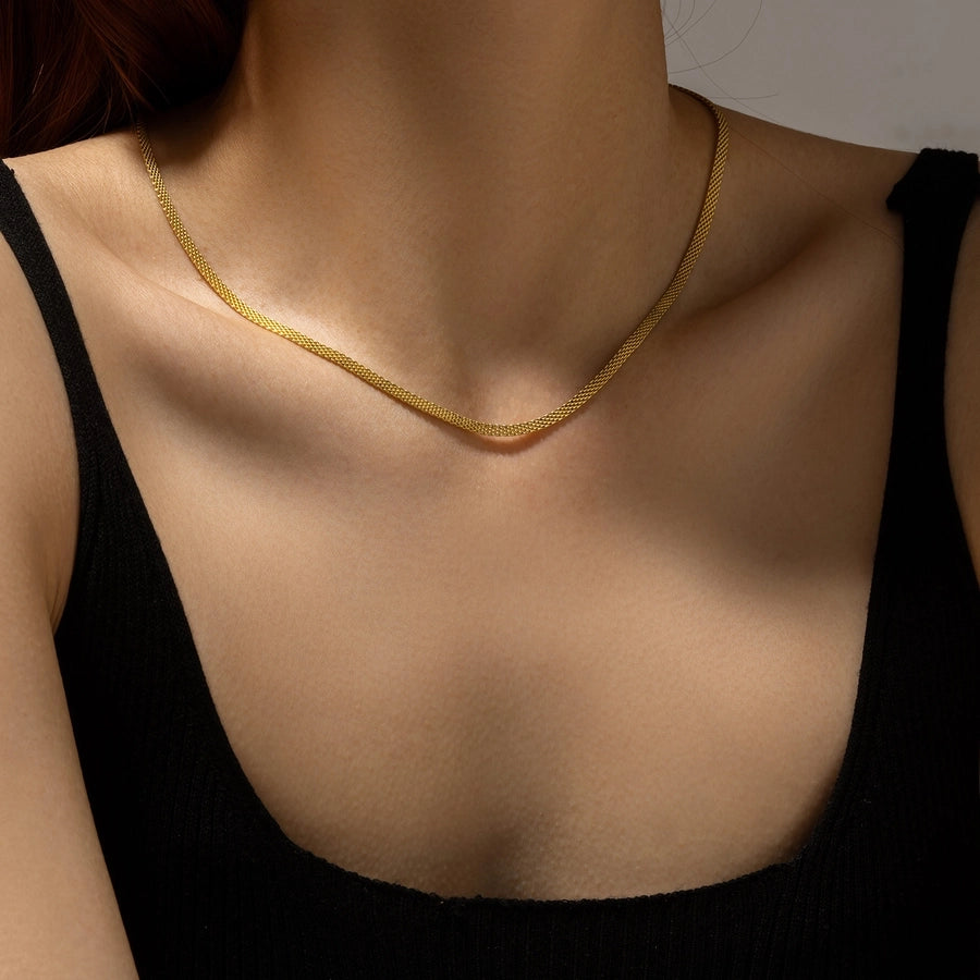 Sterling Silver Mesh Chain