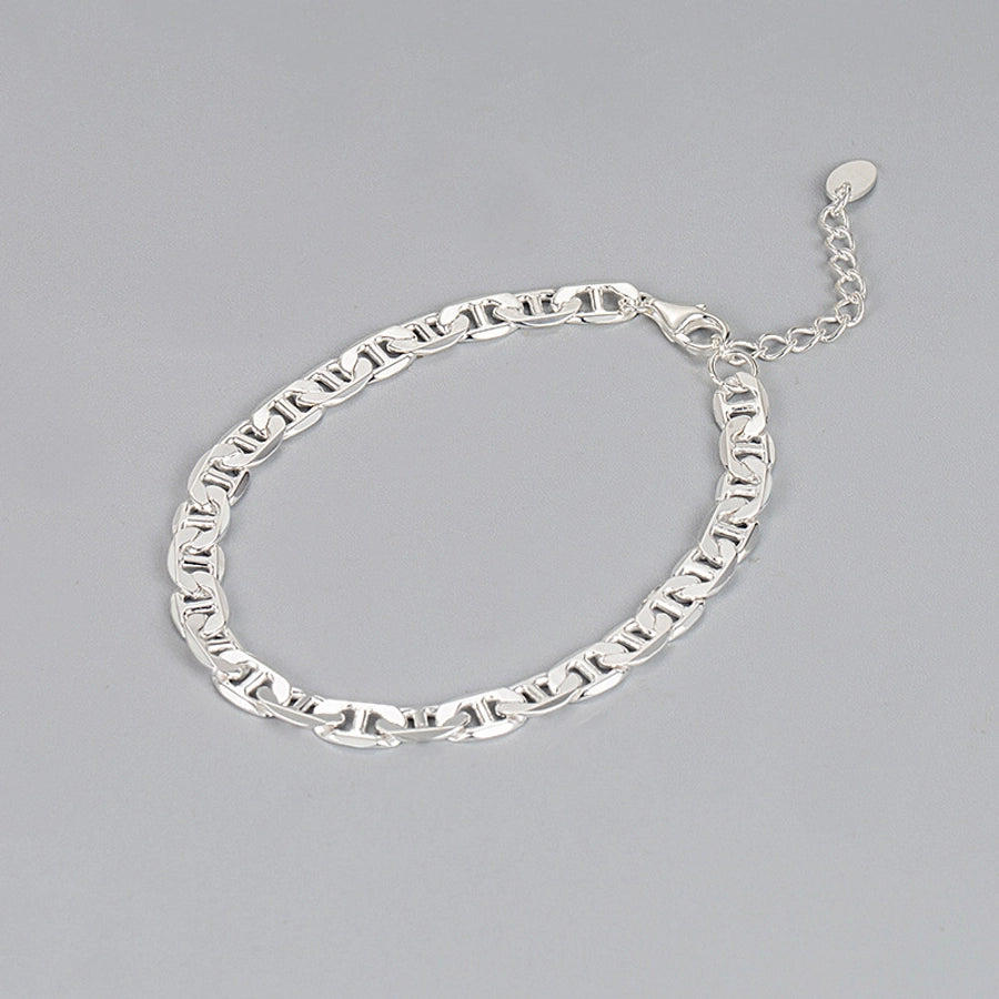 Sterling Silver Link Bracelet