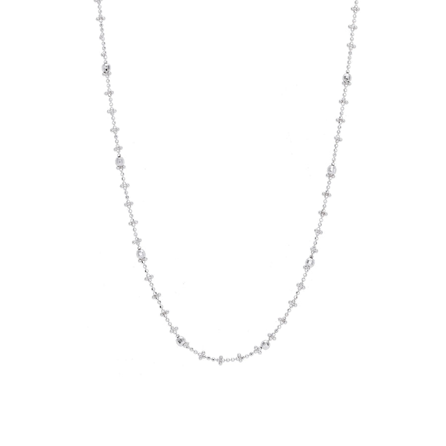 Sterling Silver / Gold Plated Dot Necklace
