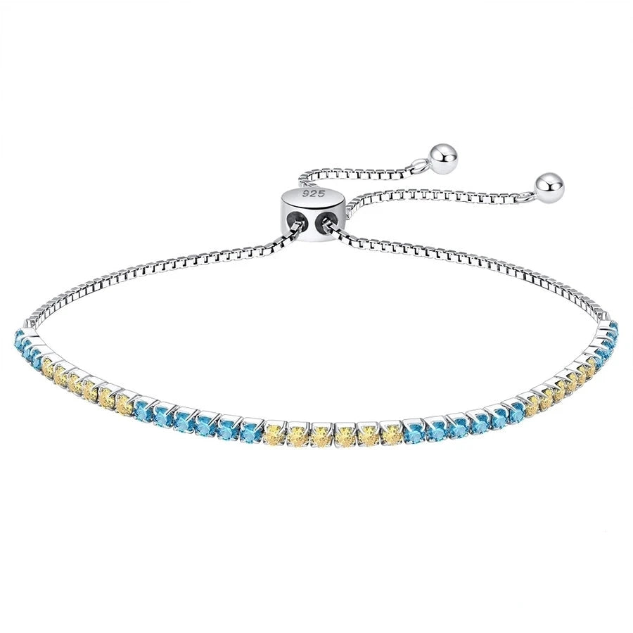 Sterling Silver Bling Tennis Bracelet Collection