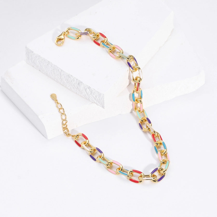 Sterling Silver Cable Epoxy Bracelet