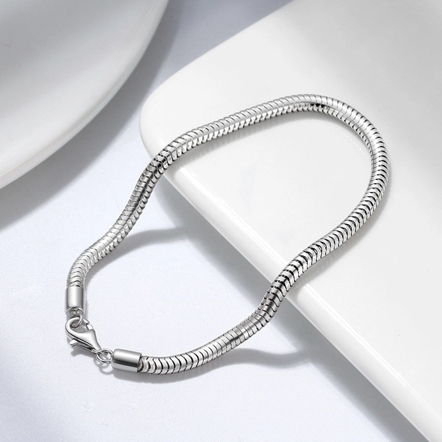 Sterling Silver Snake Chain Bracelet