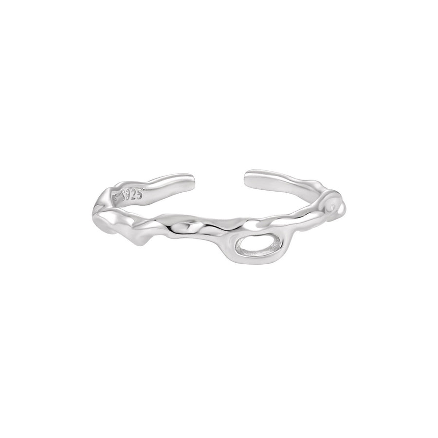 Sterling Silver Irregular Ring