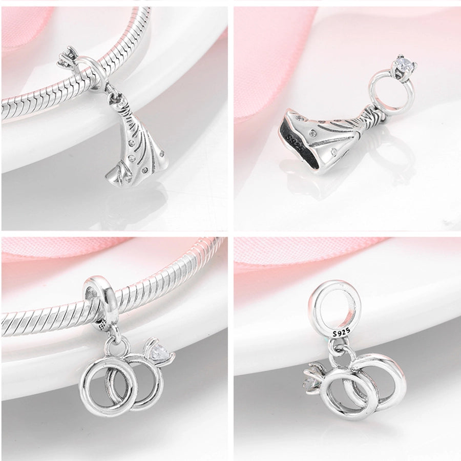 Sterling Silver Love Symbol Charms