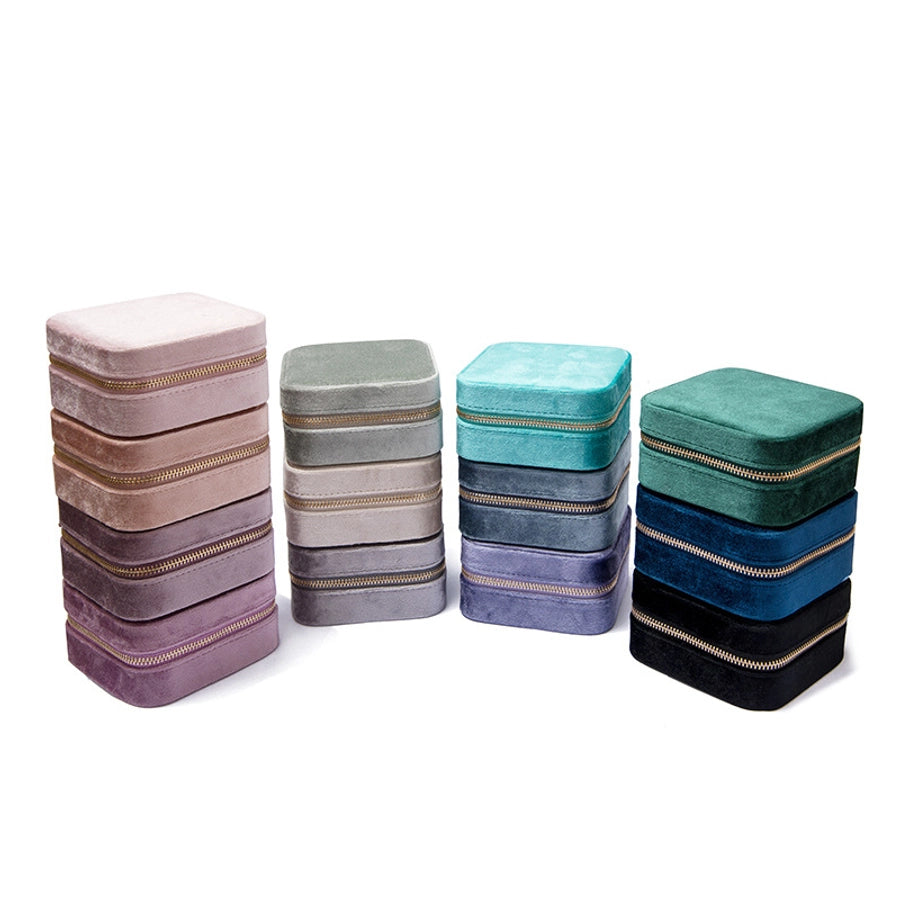 Elegant Velvet Jewellery Box