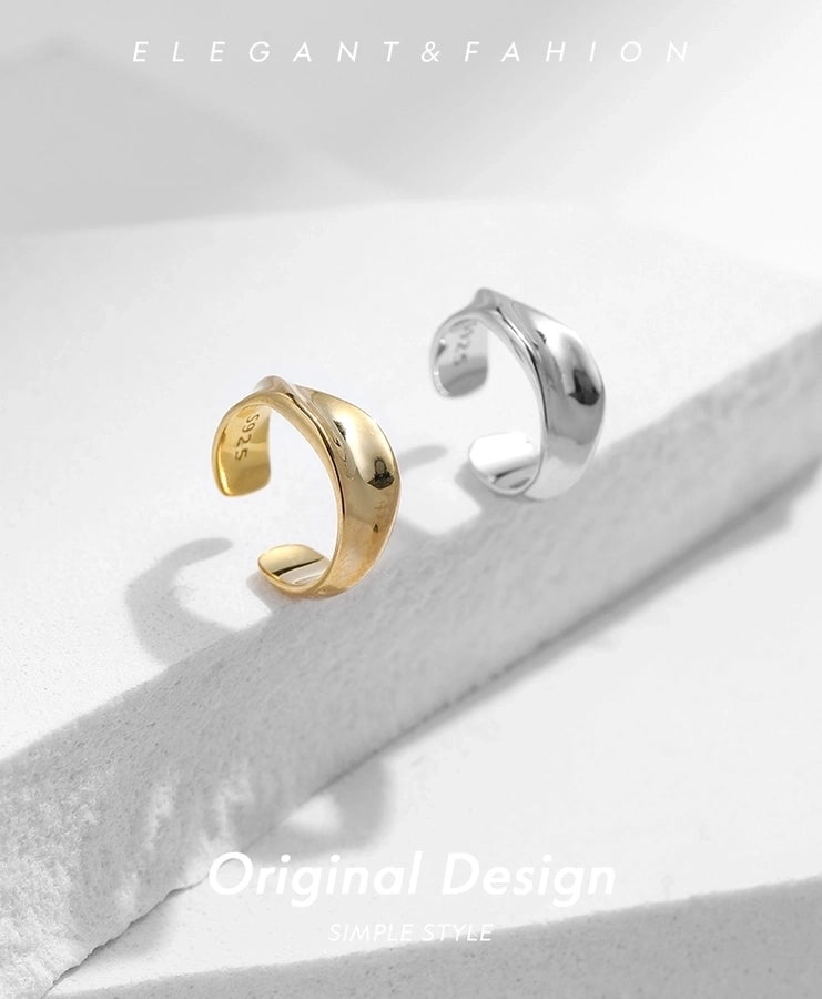 Sterling Silver Minimalist Ear Cuff