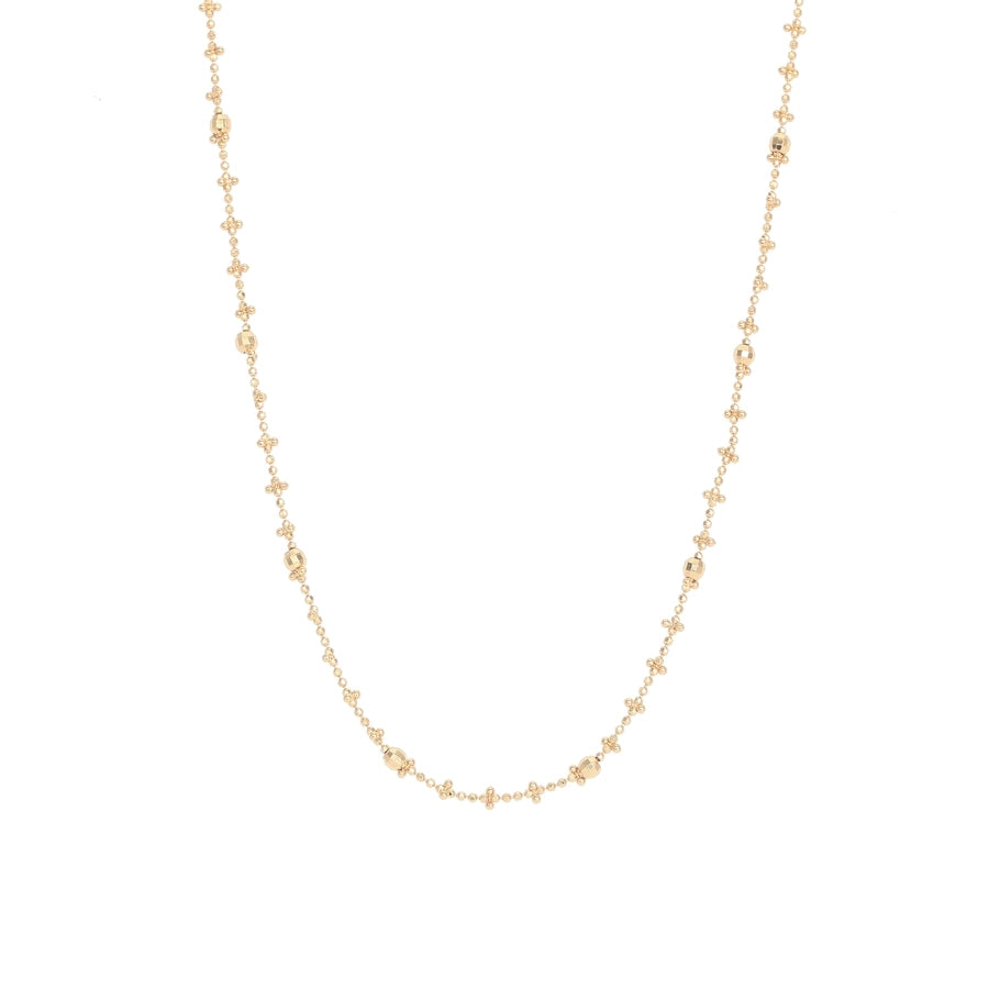 Sterling Silver / Gold Plated Dot Necklace