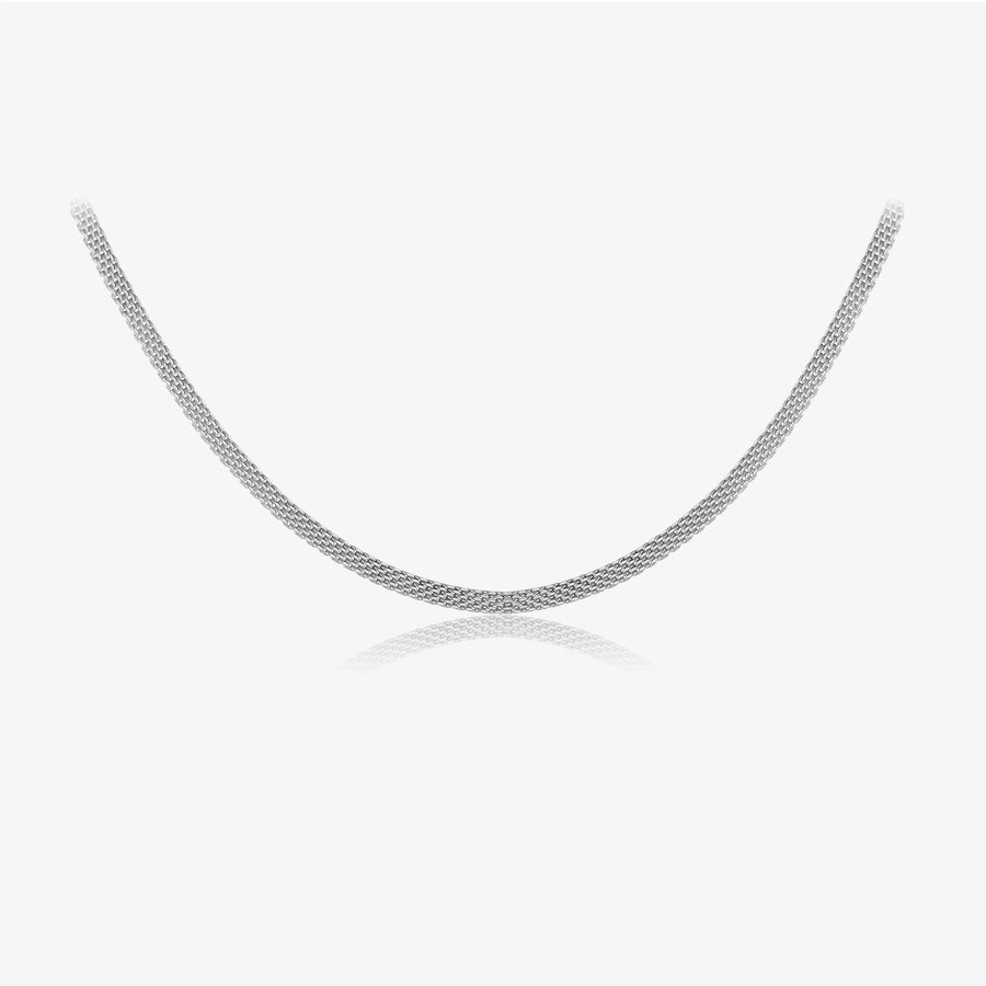 Sterling Silver Mesh Chain