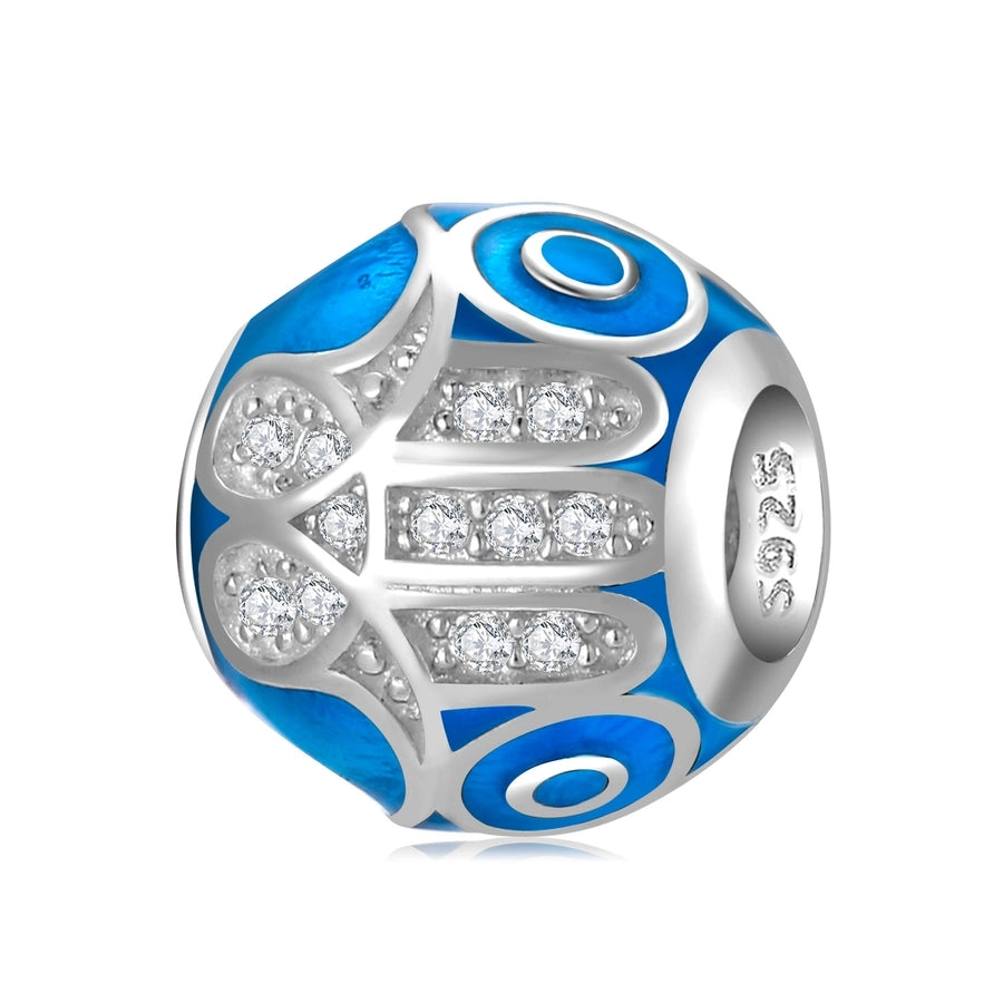 Evil Eye and Hamsa Hand Charms
