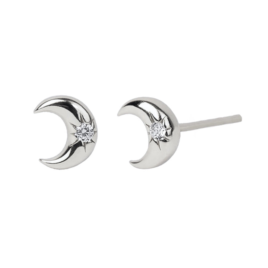 Sterling Silver Inter Galactic Minimalist Stud Collection