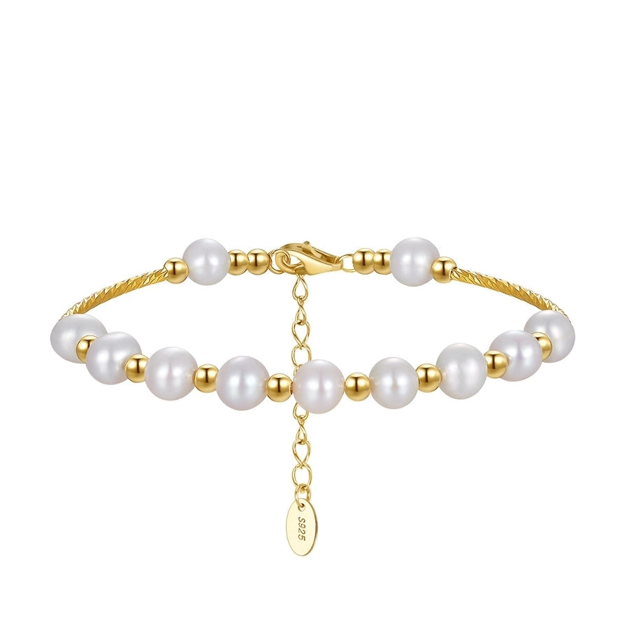 Sterling Silver Freshwater Pearl Bracelet