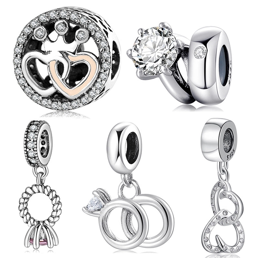 Sterling Silver Love Symbol Charms