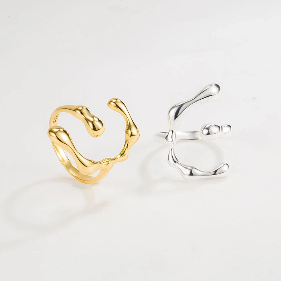 Sterling Silver Branch Rings