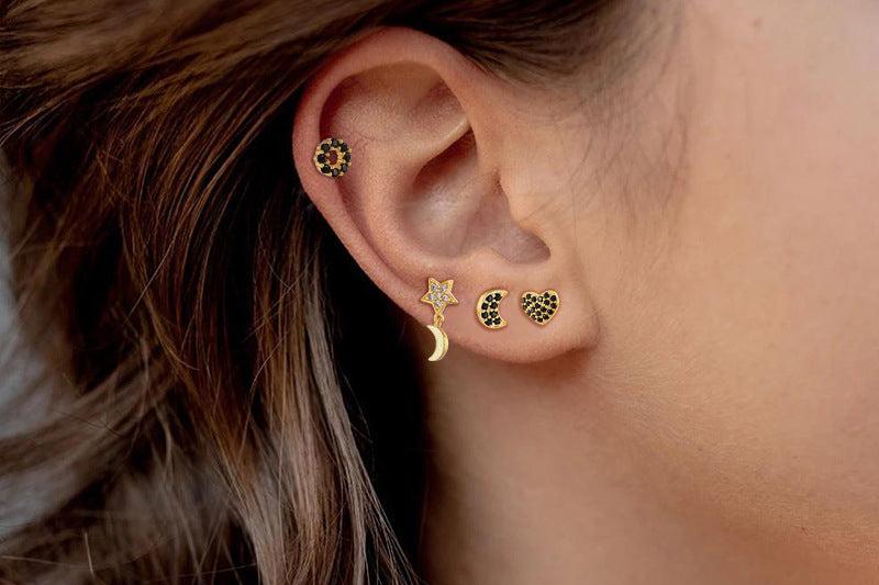 Minimalist Sterling Silver Single Minimalist Studs - 11 styles