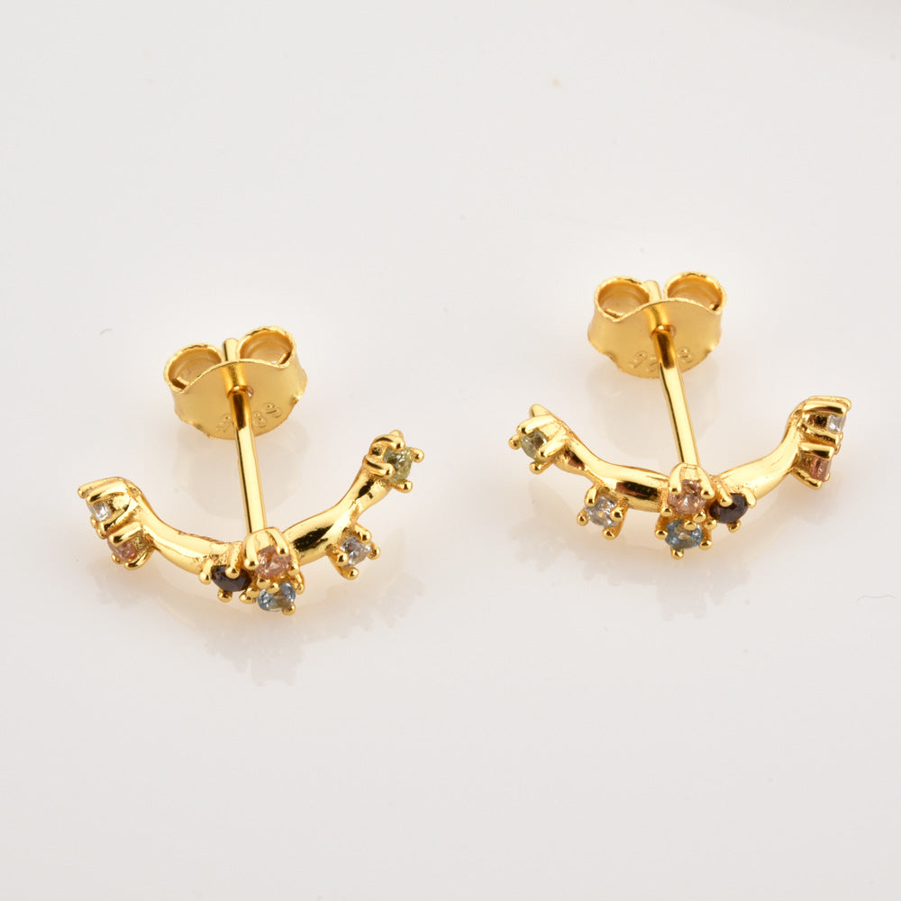 18K Gold Plated Mismatch Minimalist Earring Collection