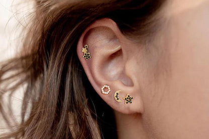 Minimalist Sterling Silver Single Minimalist Studs - 11 styles