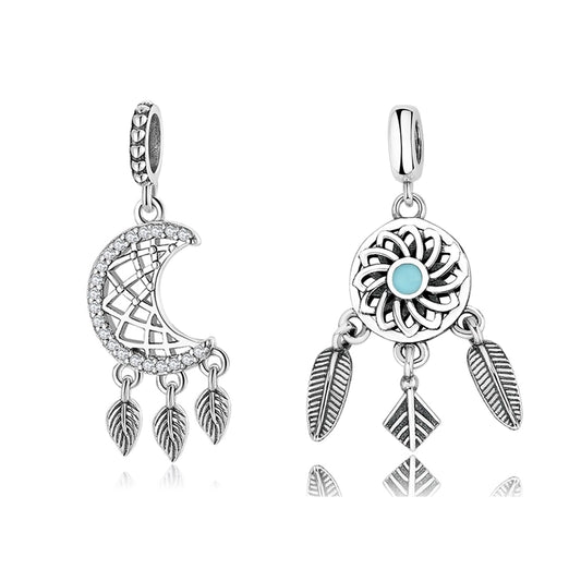 Sterling Silver Dream Catcher Charm Collection