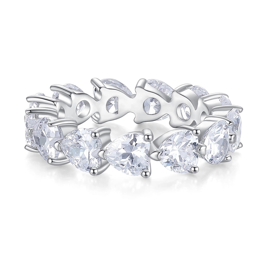 Sterling Silver Eternity Bands
