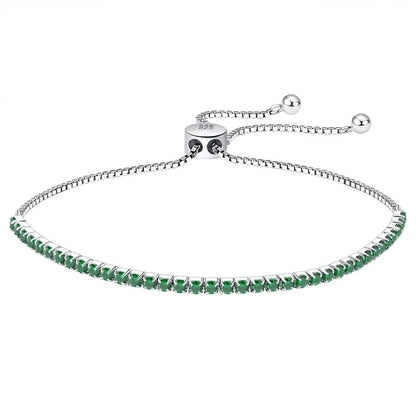 Sterling Silver Bling Tennis Bracelet Collection
