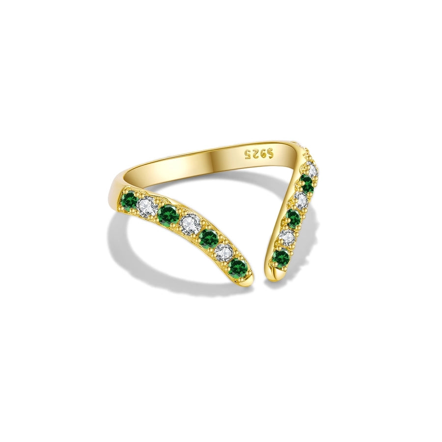 Sterling Silver Irregular Open Rings