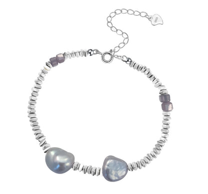 Sterling Silver Freshwater Pearl Bracelet