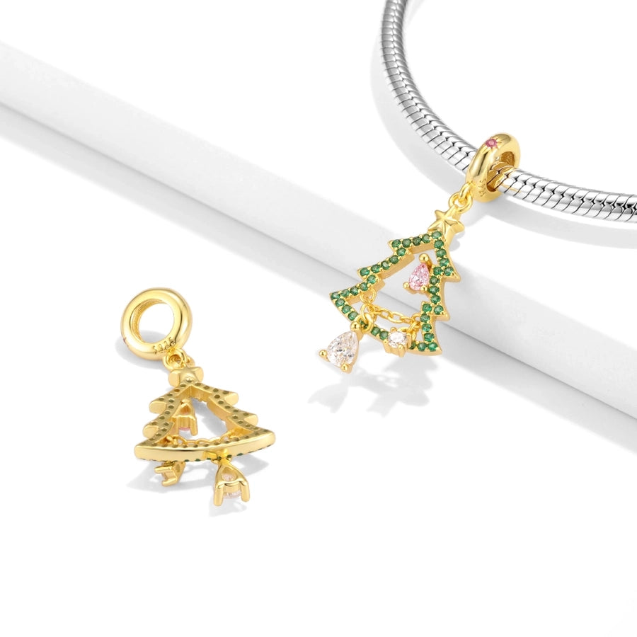 Sterling Silver Christmas Charm Collection