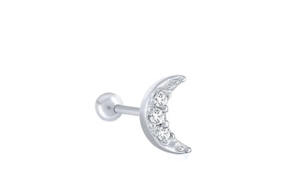 Minimalist Sterling Silver Single Minimalist Studs - 11 styles