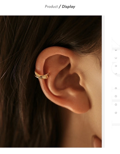 Sterling Silver Minimalist Ear Cuff