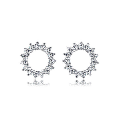Sterling Silver Inter Galactic Minimalist Stud Collection