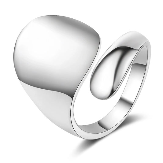 Sterling Silver Wide Statement Ring