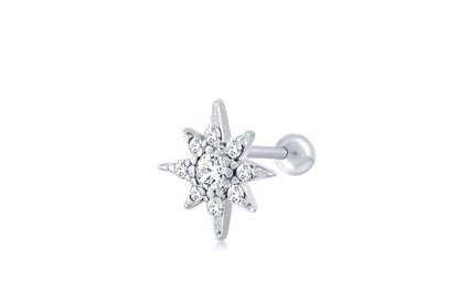 Minimalist Sterling Silver Single Minimalist Studs - 11 styles