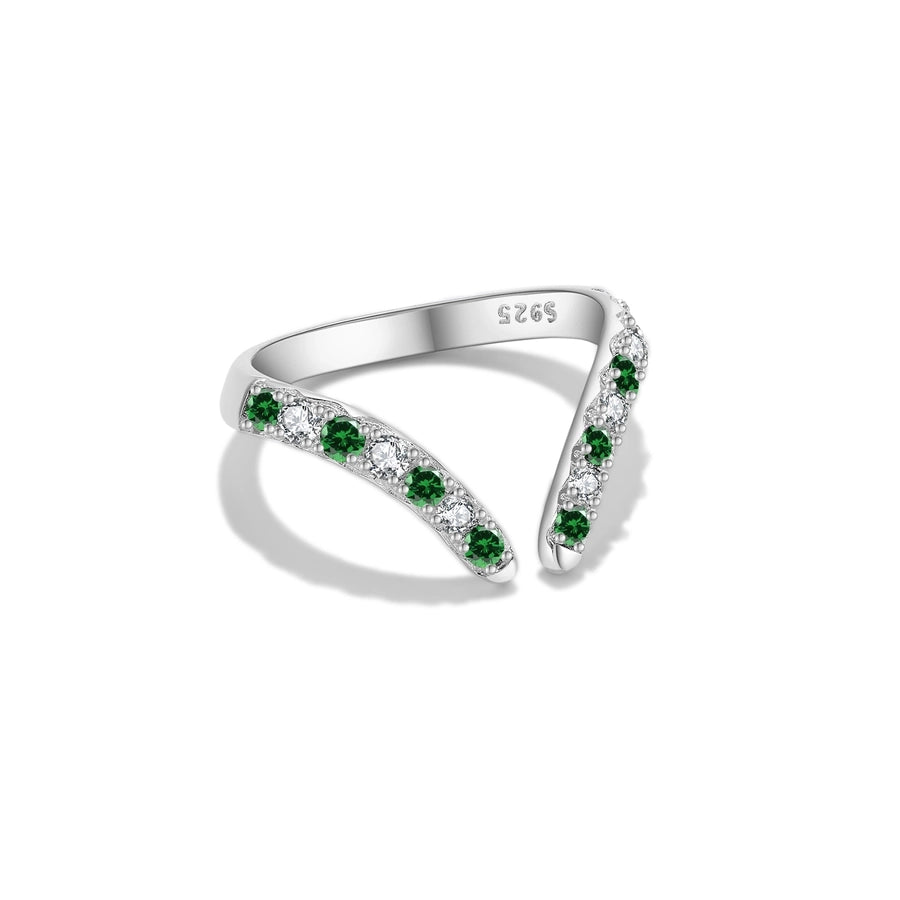 Sterling Silver Irregular Open Rings